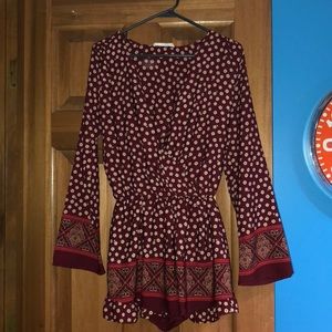 Boutique Garnet Romper